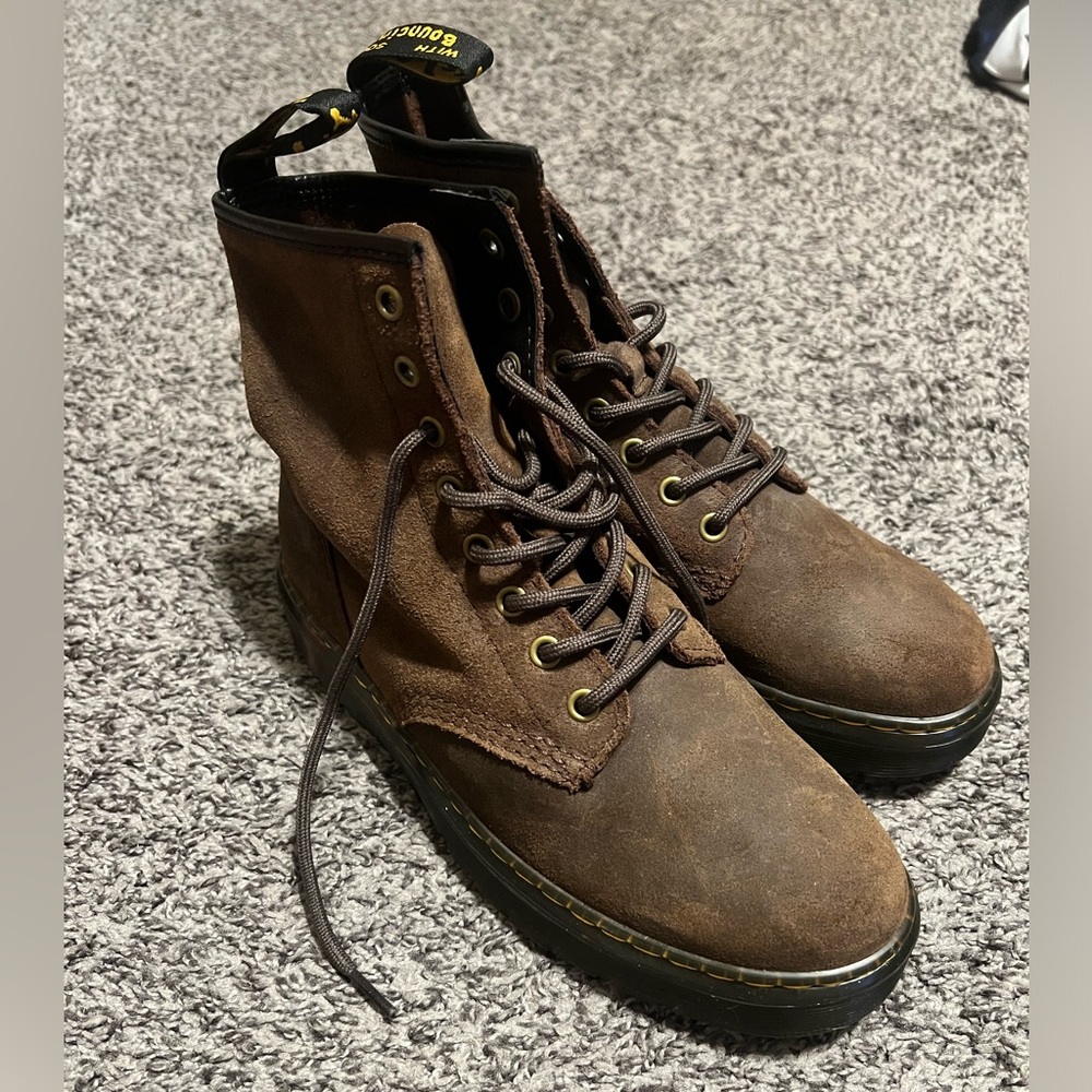 Brown soft leather, Dr. Marten’s new no box